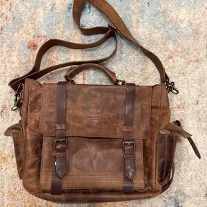 Velez Vintage Brown Genuine Leather Messenger Bag
